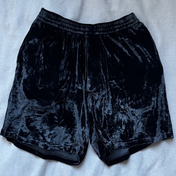 BALENCIAGA Unisex Velvet Shorts NWT - Picture 1 of 8